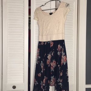 Lace top dress from Rue 21 NEVER worn.